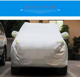 Waterdichte full car cover zon Auto Sedan Hatchback UV Anti Zon Regen Sneeuw Resistant Bescherming Waterdicht Cover Alle weersomstandigheden 2XL