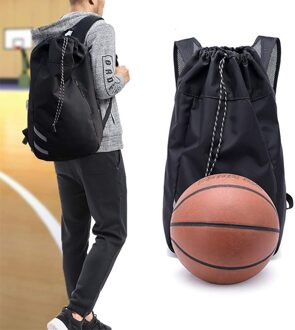 Waterdichte Grote Capaciteit Basketbal Voetbal Trekkoord Gym Rugzak Outdoor Sporttas Voor Gym Sport Workout Grote Zak #40