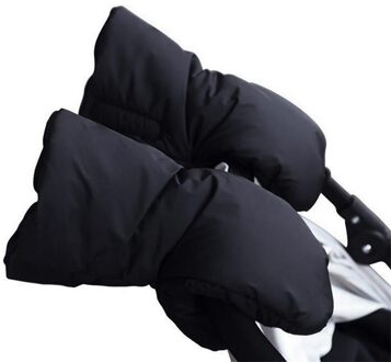 Waterdichte Hand Handschoenen Winter Warm Kinderwagen Mitten Comfortabele Duurzaam Outdoor Sport Accessoires Warme Handschoenen zwart