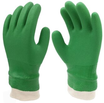 Waterdichte Handschoenen Afwassen Wasgoed Reinigt Duurzame Antislip Soft Keuken Groen M L Xl