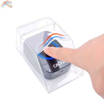 Waterdichte Hoes Voor Draadloze Deurbel Deurbel Ring Chime Knop Transparant