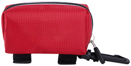 Waterdichte Hond Kak Afval Bag Holder Pouch Outdoor Wandelen Vuilniszakken Organizer Pet Puppy Kat Pick Up Kak Zak Dispenser rood-2