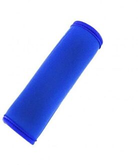 Waterdichte Kinderwagen Handvat Cover Magic Sticker Neopreen Kinderwagen Handvat Bar Cover Kinderwagen Winkelwagen Grip Bescherming Blauw