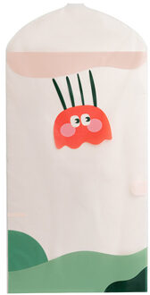 Waterdichte Kleding Stofkap Huishoudelijke Garderobe Kast Organisator Kleren Opknoping Kledingstuk Pak Jas Stofdicht Opbergtas 120x60cm stijl 1