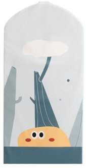 Waterdichte Kleding Stofkap Huishoudelijke Garderobe Kast Organisator Kleren Opknoping Kledingstuk Pak Jas Stofdicht Opbergtas 120x60cm stijl 2