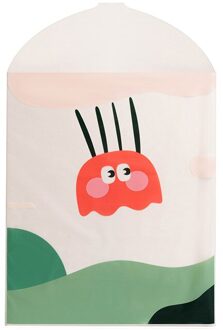 Waterdichte Kleding Stofkap Huishoudelijke Garderobe Kast Organisator Kleren Opknoping Kledingstuk Pak Jas Stofdicht Opbergtas 90x60cm stijl 1