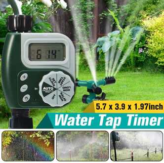 Waterdichte Lcd-scherm Watering Timer Tuin Water Timer Tuin Irrigatie Controller