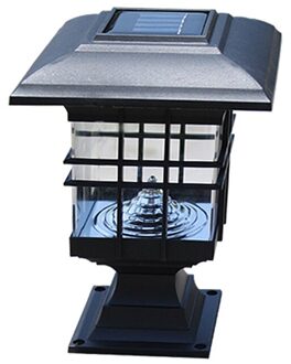 Waterdichte Led Solar Wall Street Licht Outdoor 2V 60MA Tuin Lamp Decoratie Zonlicht Solar Led Wandlamp Straat Spotlight warm wit