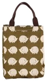 Waterdichte Lunch Tas voor Vrouwen Koeler Lunchbox Tas Tote canvas lunch tas Isolatie Pakket Draagbare Thermische Lunch Tas