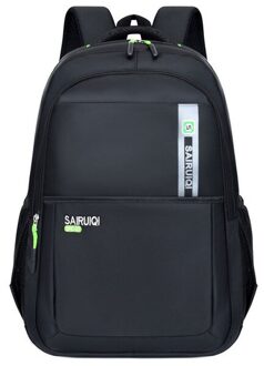 Waterdichte Mannen Rugzak Oxford Doek Materiaal Eenvoudige Mode Multi-Functionele Grote Capaciteit Uitje Reizen Student Tas groen