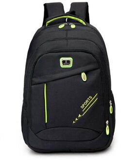 Waterdichte Mannen Rugzak Oxford Doek Materiaal Multifunctionele Grote Capaciteit Casaul Outdoor Reizen Business Student Tas groen