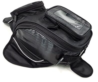 Waterdichte Motor Tank Tas Zwarte Olie Brandstoftank Zak Magnetische Motor Zadeltas Enkele Schoudertassen Motorfiets Rugzak