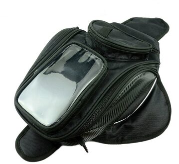 Waterdichte Motor Tank Tas Zwarte Olie Brandstoftank Zak Magnetische Motor Zadeltas Enkele Schoudertassen Motorfiets Rugzak