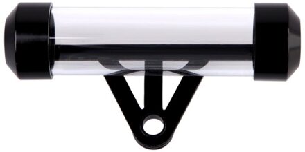 Waterdichte Motorrijwiel Tube Tax Disc Cilindrische Houder Frame Real Universal Black Moto Accessoires Auto-Styling zwart