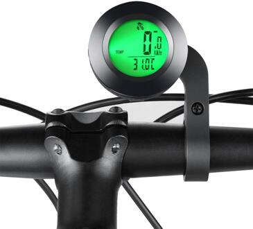 Waterdichte Mountainbike Codetabel Lichtgevende Draadloze Gps Lcd-scherm Digitale Snelheidsmeter Kilometerteller Fietsen Teller Accessoires