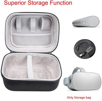 Waterdichte Nylon Shockproof Portable Case Duurzaam Carry Accessoires Reizen Opslag Cover Zwart Vr Bril Tas Voor Oculus Gaan