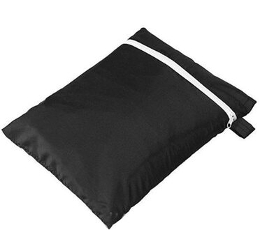 Waterdichte Opknoping Ei Stoel Seat Patio Swing Stofdicht Cover Voor Outdoor Tuin zwart / L