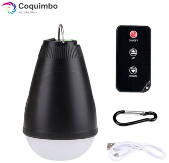 Waterdichte Outdoor Camping Licht Met Afstandsbediening Ingebouwde Oplaadbare Batterij Draagbare Lantaarn Tent Licht
