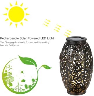 Waterdichte Outdoor Solar Lamp Solar Tuin Licht Solar Power Energy Led Lantaarn Licht Opknoping Lamp Voor Patio Binnenplaats Pathway