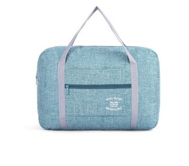 Waterdichte Oxford Reistassen Vrouwen Mannen Duffle Organizer Bagage Opvouwbare Opslag Verpakking Cubes Weekend Handtassen groen