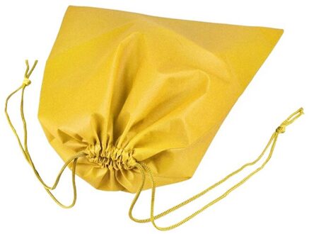 Waterdichte Pakket Schoen Pocket Opslag Organiseren Zak Non-woven Stof Trekken Pocket Trekkoord Tassen Toilettas Case geel