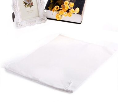 Waterdichte Pakket Schoen Pocket Opslag Organiseren Zak Non-woven Stof Trekken Pocket Trekkoord Tassen Toilettas Case wit