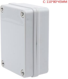 Waterdichte Plastic Behuizing Doos Elektronische Ip67 Project Instrument Case Elektrische Project Doos Abs Outdoor Junction Box Behuizing