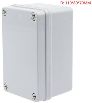 Waterdichte Plastic Behuizing Doos Elektronische Ip67 Project Instrument Case Elektrische Project Doos Abs Outdoor Junction Box Behuizing