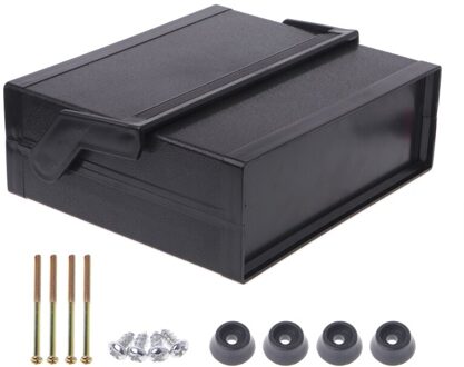 Waterdichte Plastic Elektronische Behuizing Project Doos Zwart 200x175x70mm