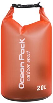Waterdichte Pvc Dry Bag Opvouwbare Dry Sack Voor Zwemmen Rafting Kajakken Varen Vissen Opbergtas 2L/5L/10L/15L/20L Dry Sack