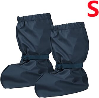 Waterdichte Regen Schoen Cover Slip Verdikking Slijtvaste Mannen En Vrou Paraplu Accessoires zwart S