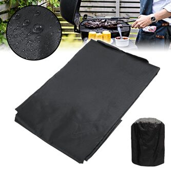 Waterdichte Ronde Bbq Grill Cover Stofdicht Tuin Patio Yard Barbecue Protector Mat 70x70cm