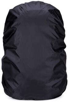 Waterdichte Rugzak Regenhoes Stofdicht Cover Voor Rugzak Regendicht Cover Outdoor Camping Wandelen Klimmen Bag Regenhoes zwart