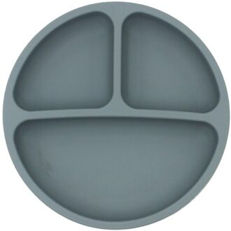 Waterdichte Siliconen Kindje Verdeeld Kom Zuigelingen Antislip Diner Plaat Servies GB