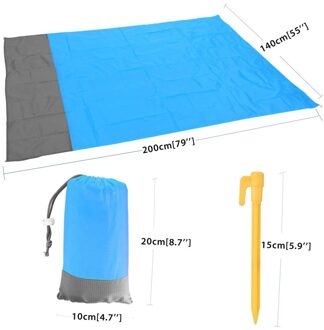 Waterdichte Strand Deken Outdoor Draagbare Picknick Mat Camping Mat Matras Camping Camping Bed Vouwen Slapen Pad