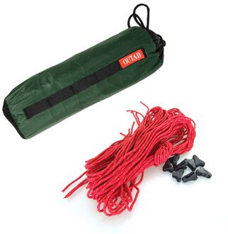 Waterdichte Tarp Tent Schaduw Outdoor Camping Hangmat Regen Vliegen Uv Voor Patio Top Cover Tuin Luifel Luifel Zonnescherm Ultralight groen / 10X13 feet