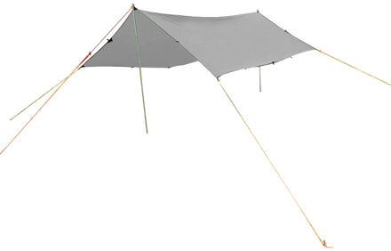 Waterdichte Tarp Tent Schaduw Outdoor Camping Hangmat Regen Vliegen Uv Voor Patio Top Cover Tuin Luifel Luifel Zonnescherm Ultralight licht grijs / 13X20 feet