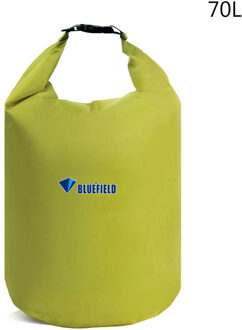 Waterdichte Tas Ultralight Camping Dry Bag Beach Varen Kajakken Rivier Trekking Drifting Dry Bag Voor Drifting Zwemmen 10-70L Pea groen 70L