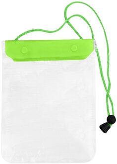 Waterdichte Telefoon Pouch Drift Duiken Zwemmen Tas Onderwater Dry Bag Case Cover Voor Telefoon Water Sport Strand Zwembad Skiën groene kleur