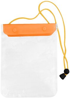 Waterdichte Telefoon Pouch Drift Duiken Zwemmen Tas Onderwater Dry Bag Case Cover Voor Telefoon Water Sport Strand Zwembad Skiën oranje