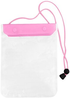 Waterdichte Telefoon Pouch Drift Duiken Zwemmen Tas Onderwater Dry Bag Case Cover Voor Telefoon Water Sport Strand Zwembad Skiën Roze Kleur