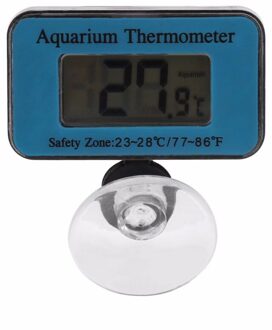 Waterdichte Thermometer Digitale Dompelpompen Temperatuurmeter Met Zuignap Digitale Aquarium Thermometer Monitor Helper