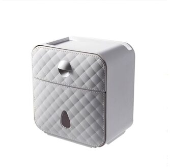 Waterdichte Tissue Doos Toiletpapier Box Gratis Ponsen Papierrol Pompen Papier Wc-papier Doos Toiletpapier Rack Voor Badkamer