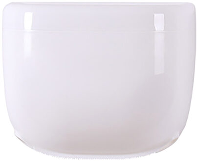 Waterdichte Toiletrolhouder Mobiele Telefoon Opslag Plank Voor Toiletpapier Lade Roll Papieren Handdoek Houder Case Opbergdoos Lade wit