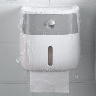 Waterdichte Toiletrolhouder Wall Mount Tissue Box Plank Papier Opbergdoos Badkamer Assories