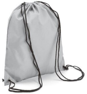 Waterdichte Trekkoord Rugzak Vrouwen Mannen Reizen Kinderen Speelgoed Schoenen Wasserij Lichtgewicht Tasje Grijs