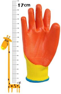 Waterdichte Tuin Handschoenen Werk Voor Kids Kinderen Beschermende Handschoenen Anti Bite Cut Protector Planten Werk Gadget Accessoires 4-7 Years Old