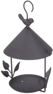 Waterdichte Tuinhuisje Opknoping Wilde Vogel Feeder Outdoor Container Met Hang Touw Voeden Huis Soort Vogel Feeder Patio Decor # M