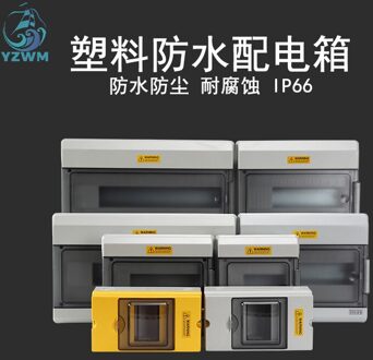 Waterdichte Verdeelkast Outdoor Waterdicht Circuit Doos IP66 Lucht Schakelaar Waterdichte Junction Box Corrosiebestendigheid 9 loops