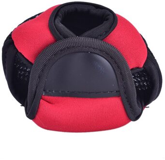 Waterdichte Vissen Reel Tas Beschermhoes Cover Baitcasting/Drum/Spinning/Raft Reel Tas Vis Wiel Protector Pouch Rood